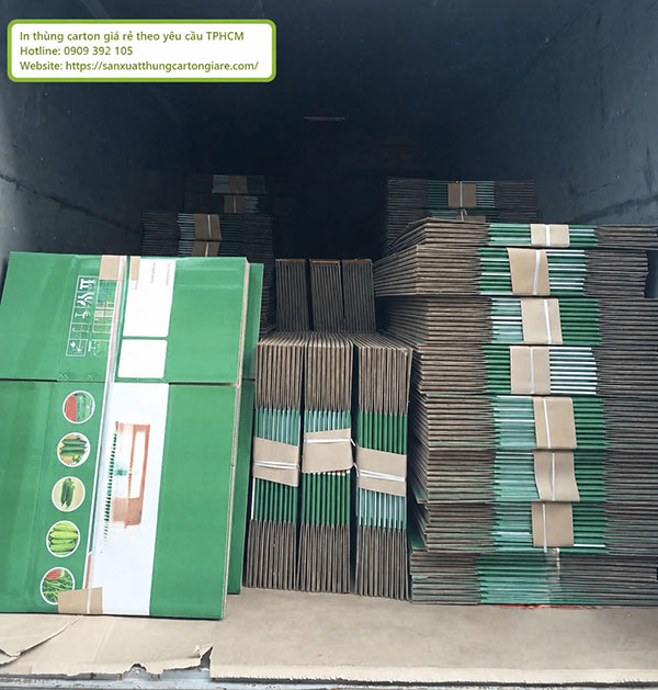 In thùng carton giá rẻ theo yêu cầu TPHCM