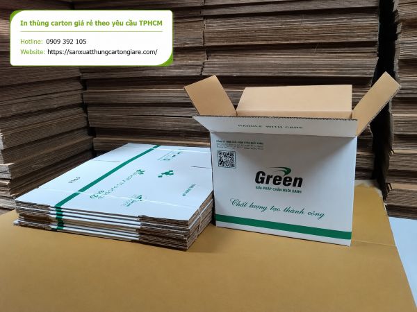In thùng carton giá rẻ theo yêu cầu TPHCM