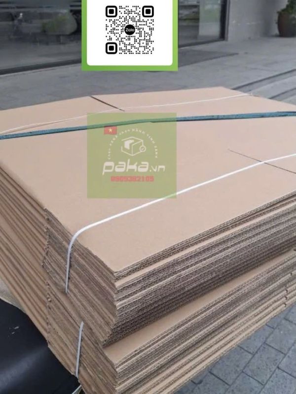 Thùng carton 3 lớp sản xuất theo yêu cầu, giá xưởng