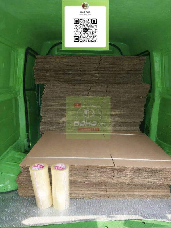 Thùng carton 5 lớp sản xuất theo yêu cầu, chịu lực tốt