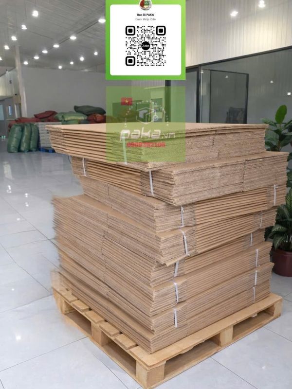 Thùng carton 5 lớp sản xuất theo yêu cầu, chịu lực tốt