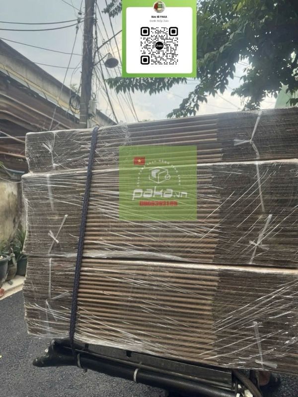 Thùng carton 5 lớp sản xuất theo yêu cầu, chịu lực tốt