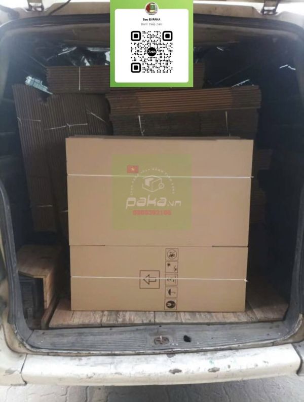 Thùng carton 7 lớp chịu lực cao, sản xuất theo yêu cầu