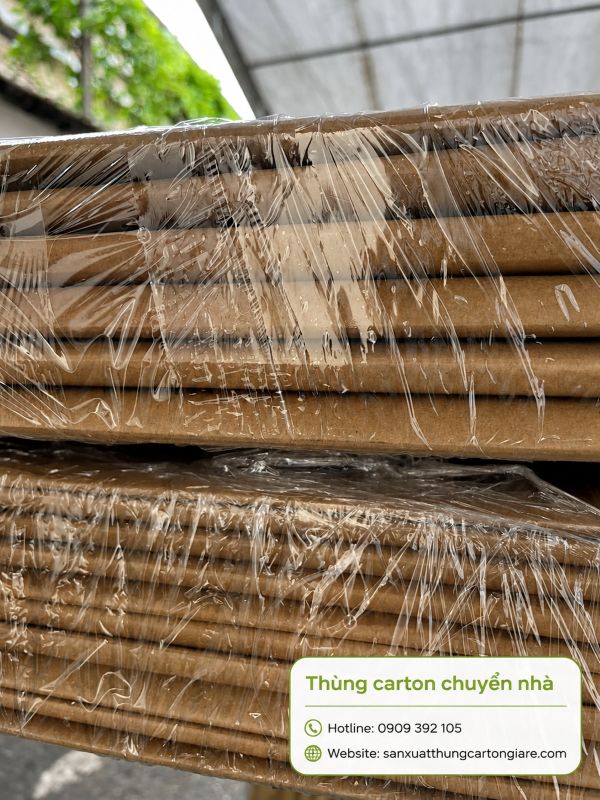 Thùng carton chuyển nhà, giá rẻ, chắc chắn tại TPHCM