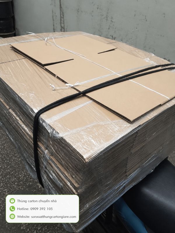 Thùng carton chuyển nhà, giá rẻ, chắc chắn tại TPHCM