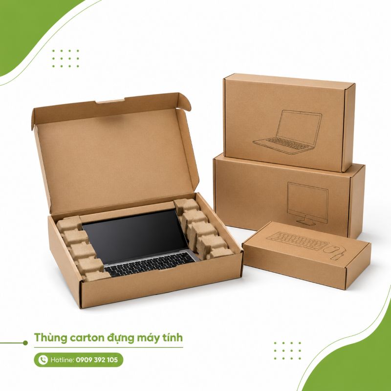 Thùng carton đựng máy tính tại TPHCM