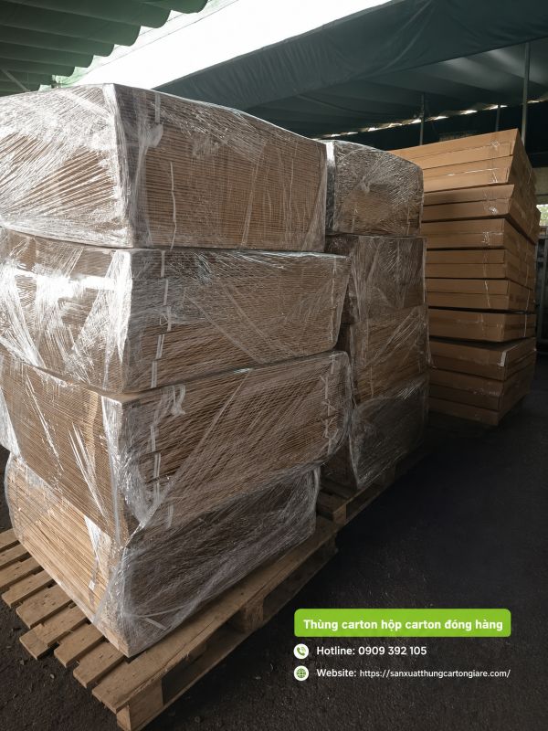 Thùng carton hộp carton đóng hàng giá rẻ tại TPHCM